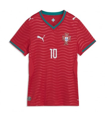 Portugal Bernardo Silva #10 Hjemmebanetrøje Dame VM 2026 Kortærmet